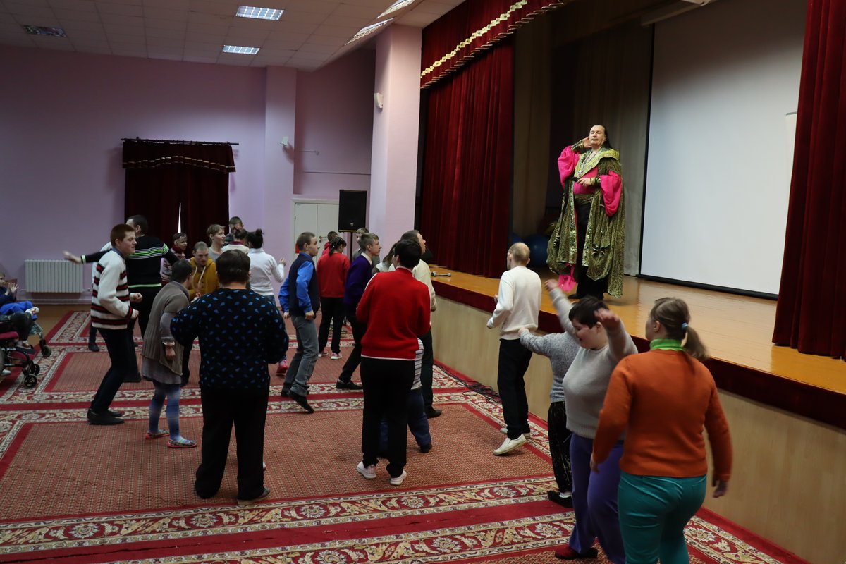 8 апреля 2022 г. в Червеньском доме-интернате прошел концерт, посвященный празднику Благовещения Пресвятой Богородицы