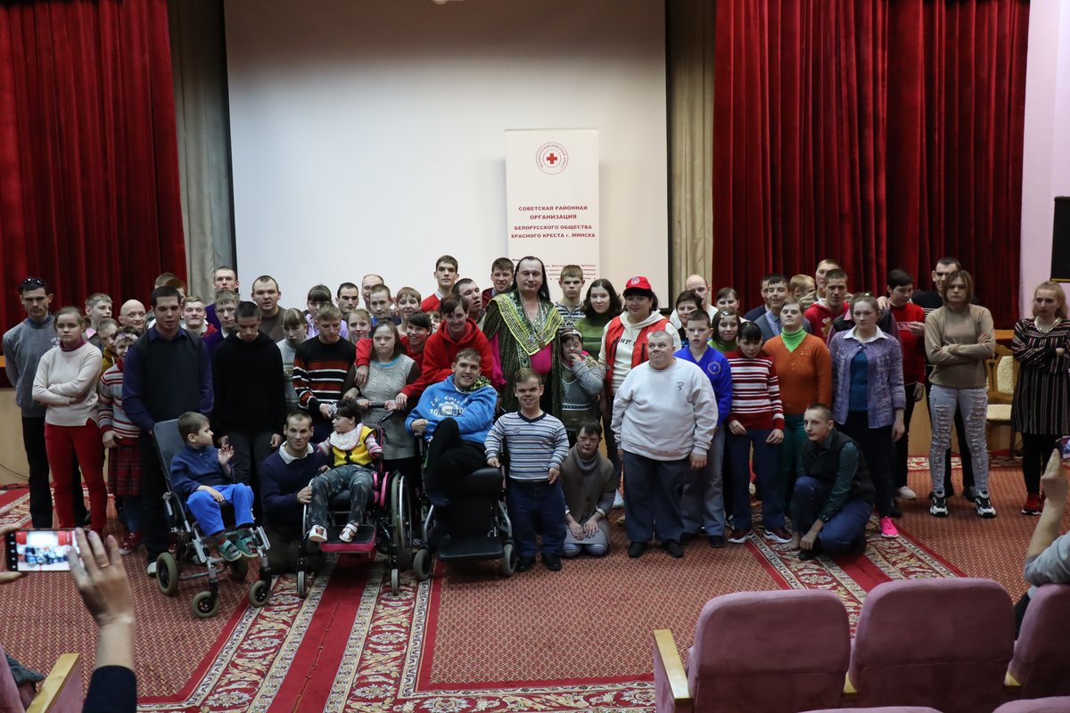 8 апреля 2022 г. в Червеньском доме-интернате прошел концерт, посвященный празднику Благовещения Пресвятой Богородицы