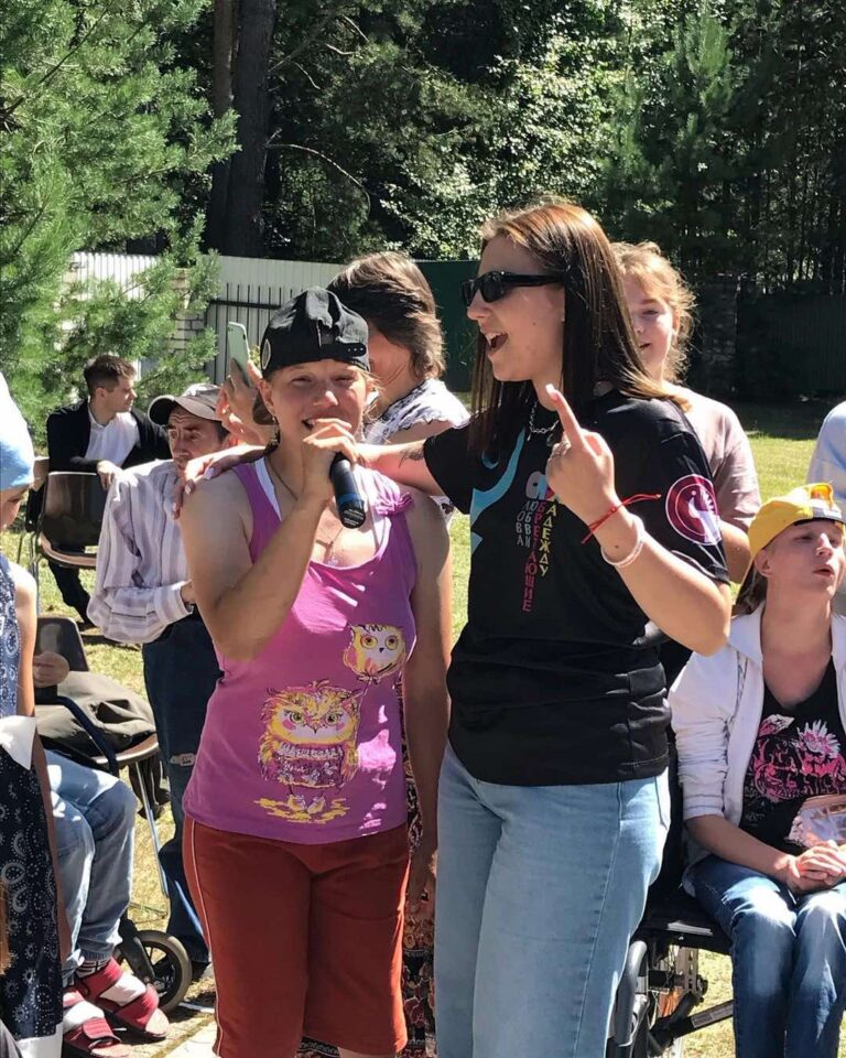 Открытие летнего инклюзивного лагеря «Виктория» в деревне Пряльники Воложинского района