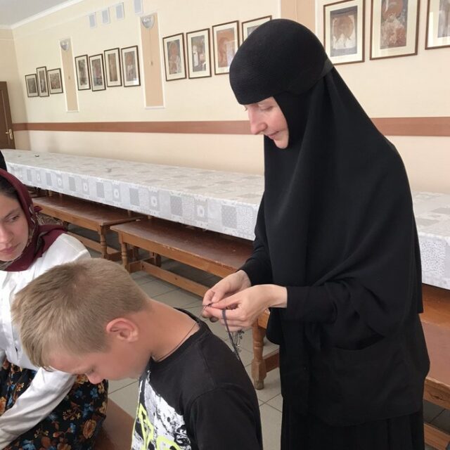 Поездка воспитанников Ивенецкого дома-интерната в Полоцкий Спасо-Евфросиниевский монастырь