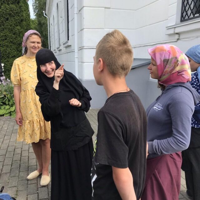 Поездка воспитанников Ивенецкого дома-интерната в Полоцкий Спасо-Евфросиниевский монастырь