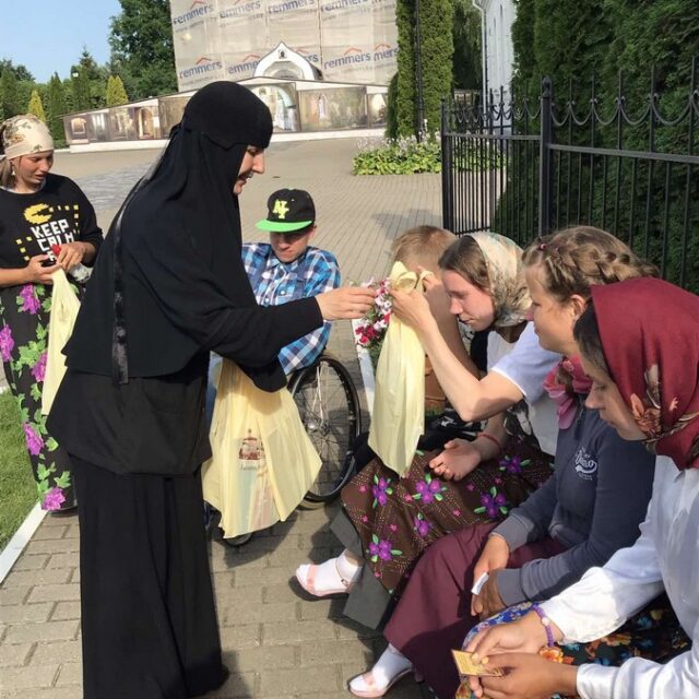 Поездка воспитанников Ивенецкого дома-интерната в Полоцкий Спасо-Евфросиниевский монастырь