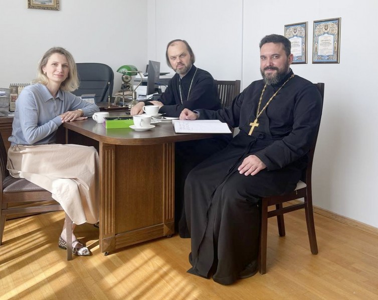 Директор Фонда приняла участие в обсуждение вопросов сотрудничества Минской и Санкт-Петербургской епархий в сфере культуры и искусства