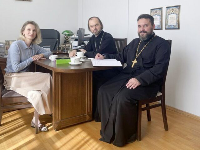 Директор Фонда приняла участие в обсуждение вопросов сотрудничества Минской и Санкт-Петербургской епархий в сфере культуры и искусства