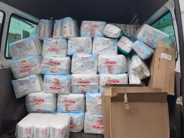 Передали памперсы для подопечных Братство святого апостола Иоанна Богослова