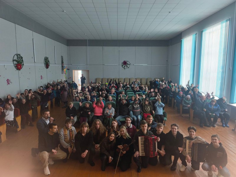 8 февраля, традиционно посетили старых друзей в Грозовском социальном пансионате «Липовый рай»